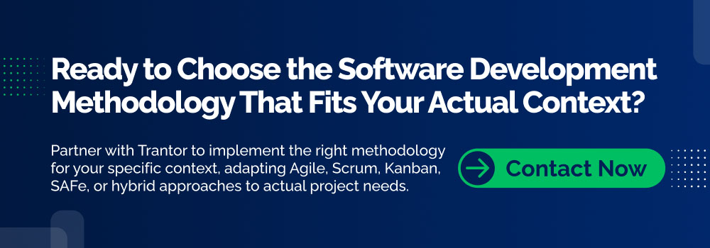 Software development consulting services for Agile transformation, Scrum implementation, Kanban adoption and enterprise delivery