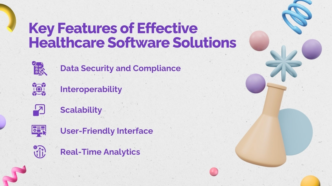 Key Features of Effective Healthcare Software Solutions