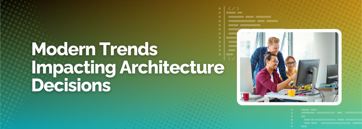 Microservices architecture illustrated with small, interconnected blocks of code.