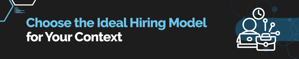 Choose the ideal hiring model for your Python development context.