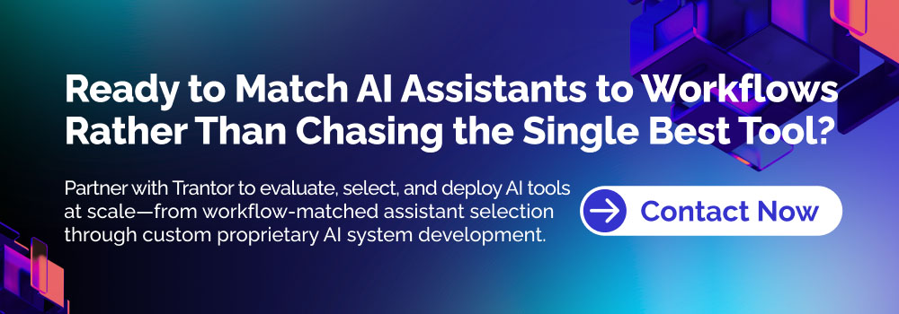 AI assistant consulting services for selecting, evaluating and deploying ChatGPT alternatives and enterprise AI solutions