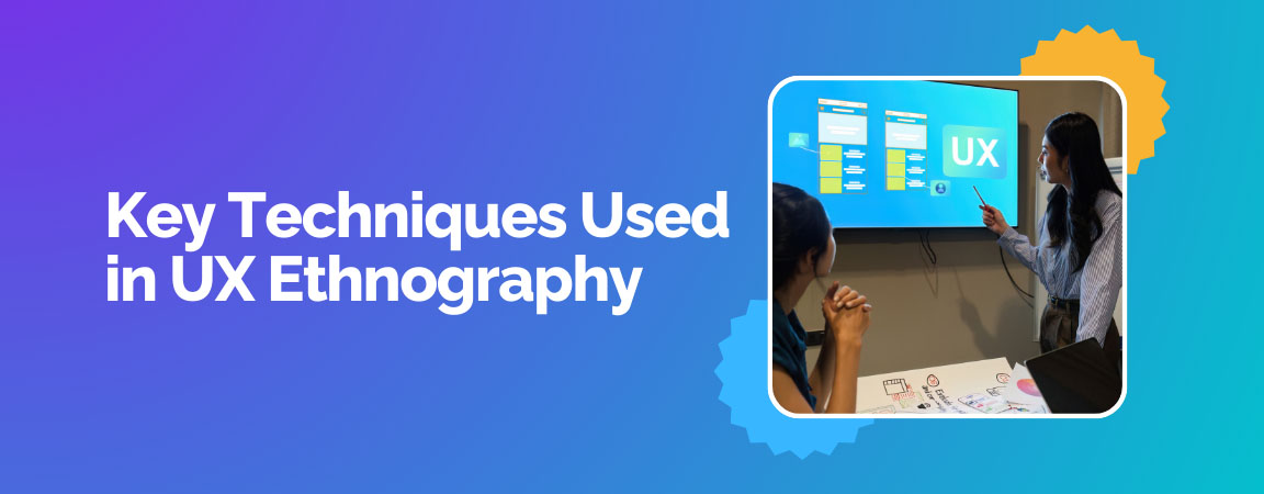 Graphic presenting the complete ethnographic research framework for UX professionals.
