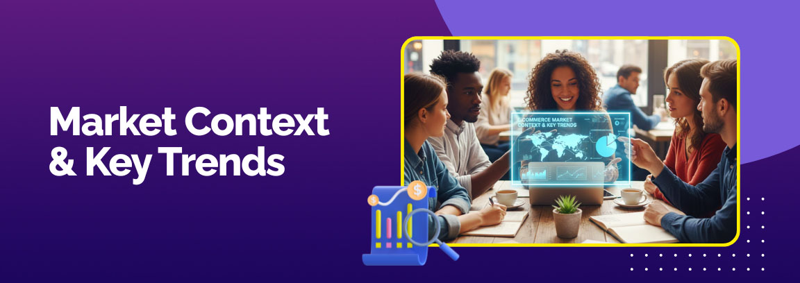 Market context and key ecommerce trends discussion with professionals analyzing data