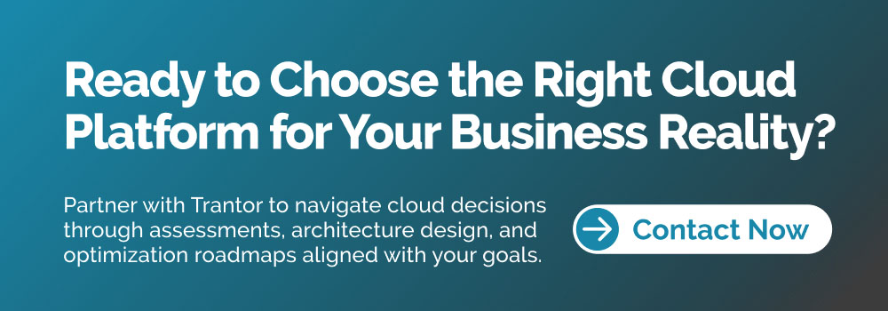 Choose the right cloud platform with expert guidance for business-ready cloud architecture.