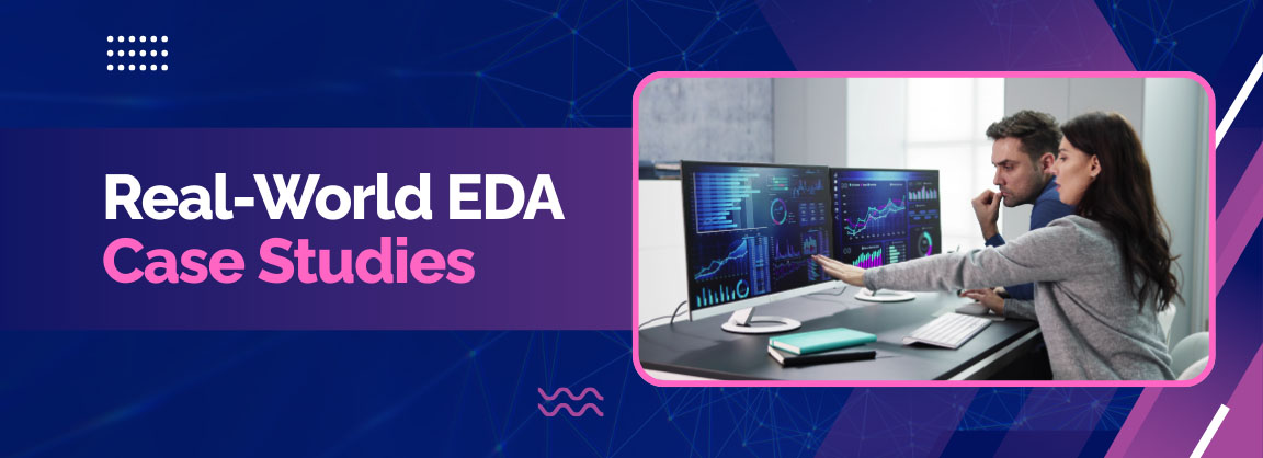 Real-world exploratory data analysis case studies using data visualization and statistical insights.