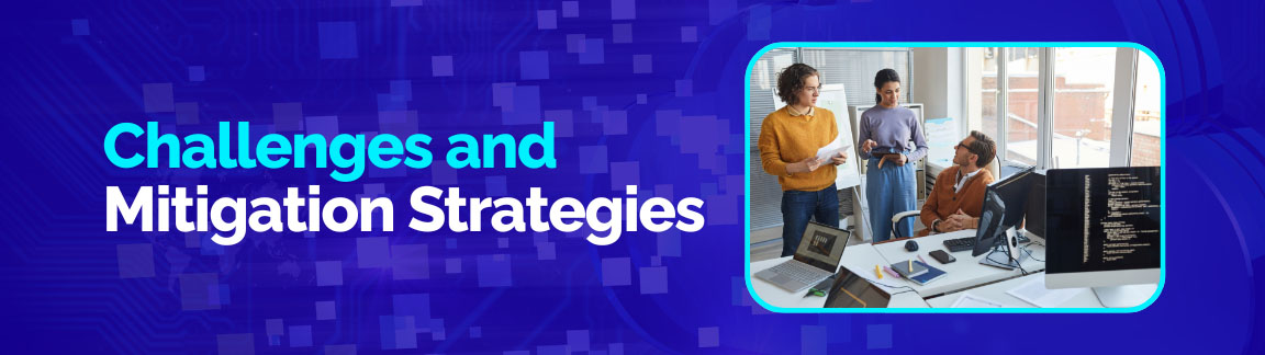 Challenges in cloud computing and mitigation strategies for security, compliance, and cost control.