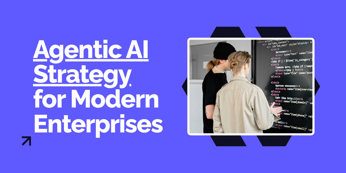 Enterprise agentic AI strategy overview with advanced coding interface and system architecture