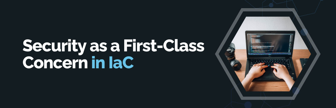 Security as a first-class concern in Infrastructure as Code with programmer securing cloud configurations.