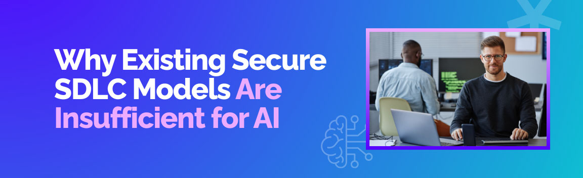 Securing data across the AI lifecycle with professional analyzing system performance on computer.