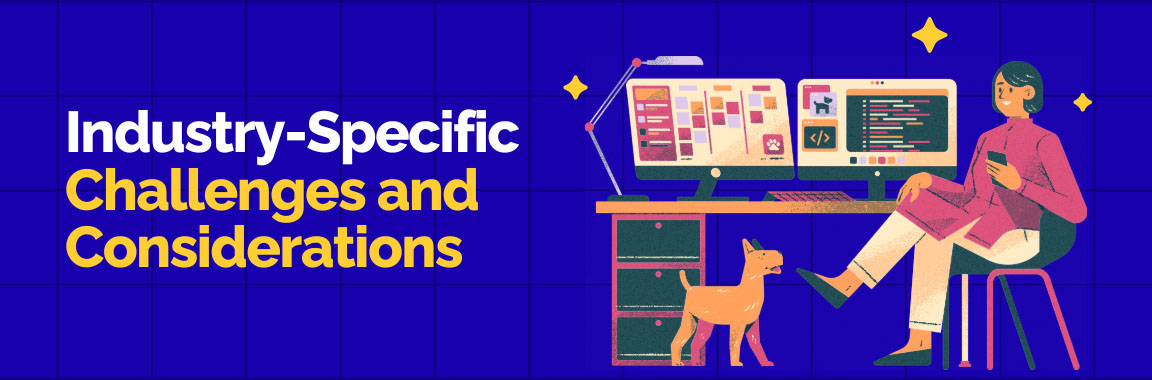 Industry-specific AI skills challenges across sectors like healthcare, finance, and technology