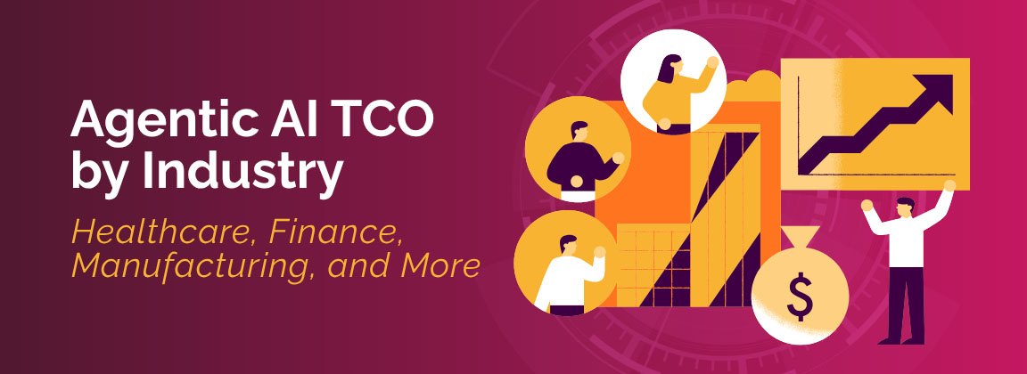 Agentic AI TCO across industries including healthcare finance manufacturing and enterprise applications