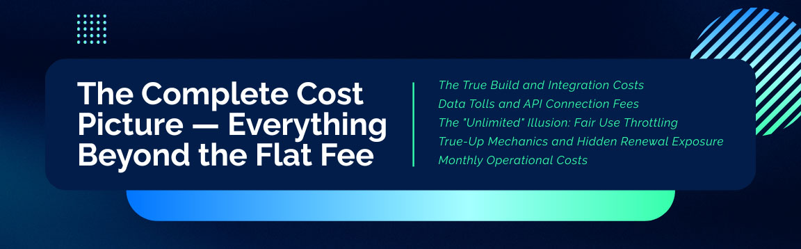 Complete AELA cost breakdown including integration costs API fees hidden charges and operational expenses