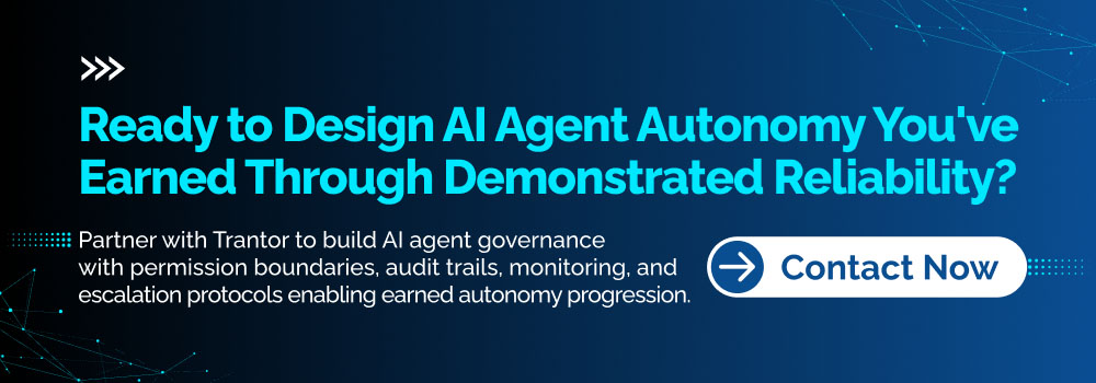 Design AI agent autonomy with governance frameworks monitoring and human in the loop decision control